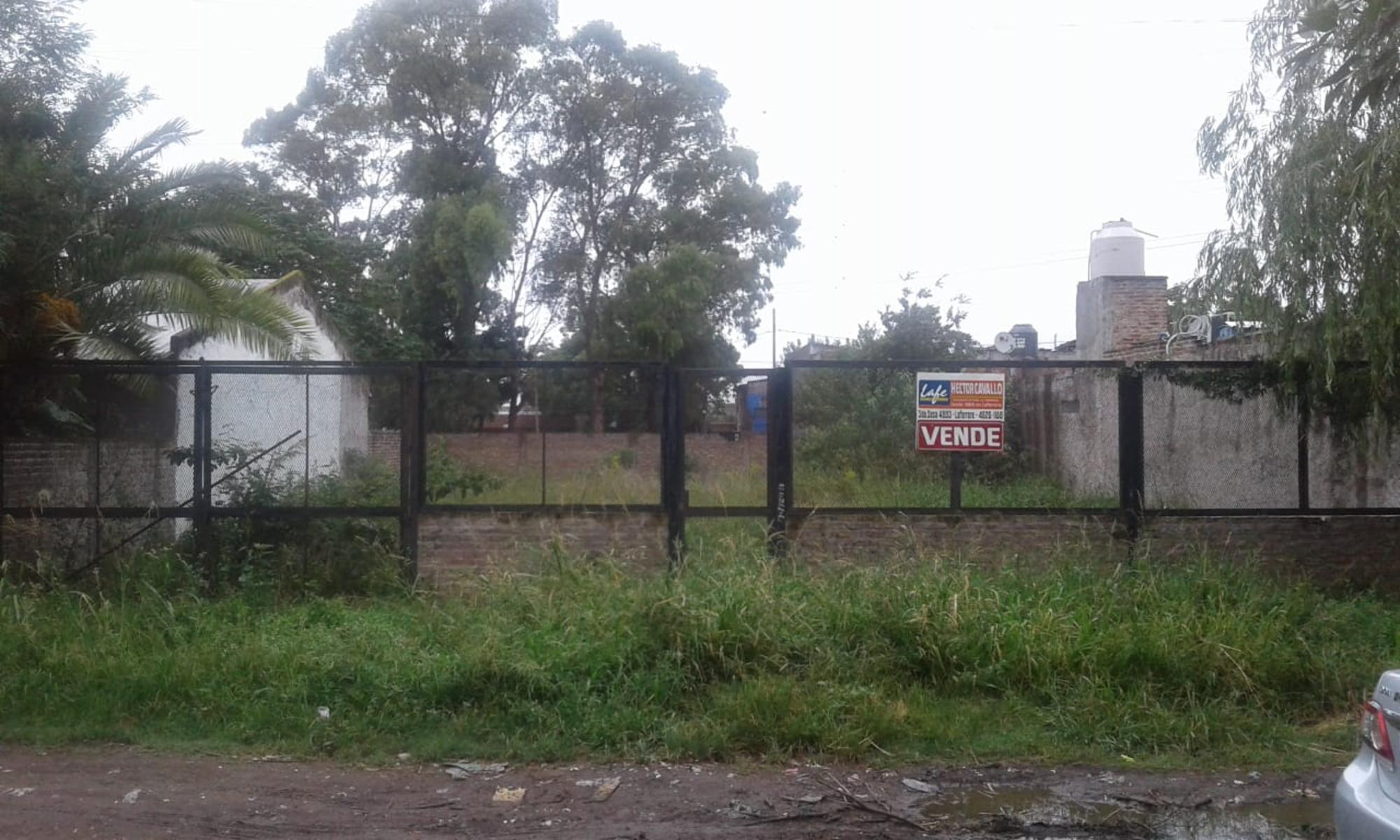LOTE EN RAFAEL CASTILLO